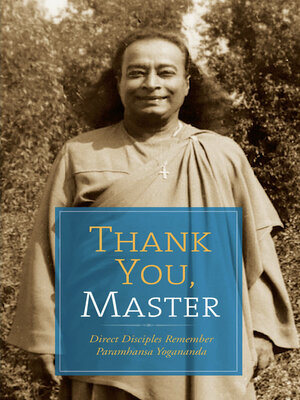 cover image of Thank You, Master
